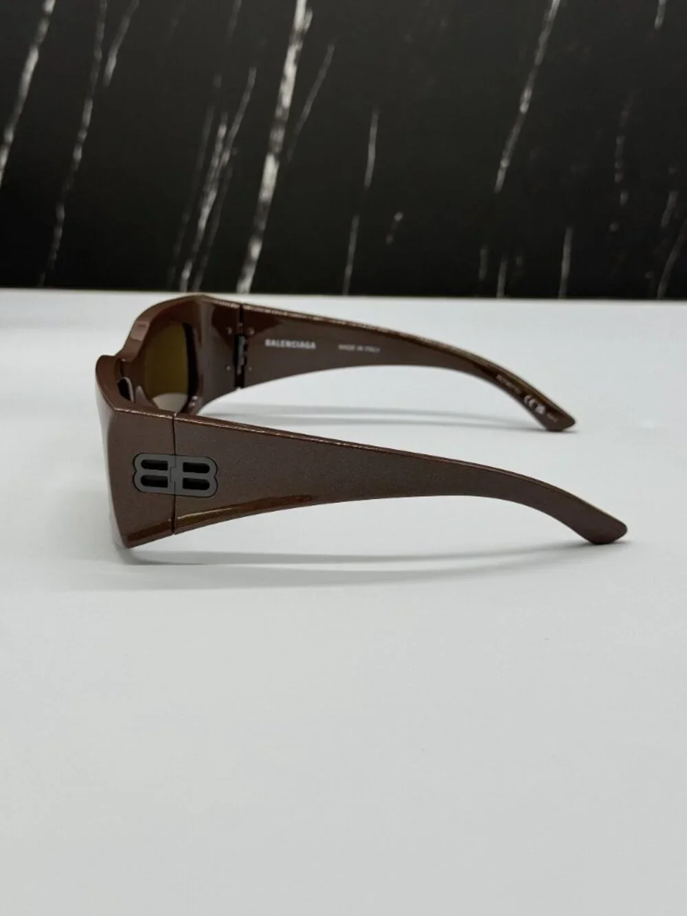 NEW BALENCIAGA BB0291S 006 BROWN WOMEN SUNGLASSES BALENCIAGA EYEWEAR - Picture 5 of 9